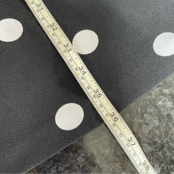 Anne Klein black & white polka dot sleeveless sheath Dress size 10 - Picture 8 of 10